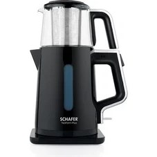 Resim Schafer Teaform Plus Elektirikli Çay Makinesi Siyah 