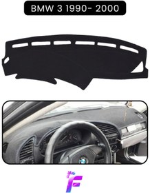 Resim stiloto BMW E36 (1990-2000) Uyumlu Ön Göğüs Örtüsü | Yansıma Önleyici | Kolay Montaj | Oto Aksesuar | TA6 