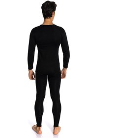Resim Thermal Erkek Uzun Kol Fanila Xxl Beden Siyah 