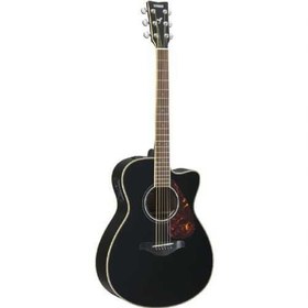 Resim Yamaha FSX730SC Elektro Akustik Gitar (Black) 