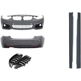 Resim Çmk Bmw 4 Serisi F36 2015-2019 M Technic Body Kit Ön Arka -yan Ekler-böbrek 