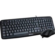 Resim Pirana 2325 Kablolu Q Klavye Mouse Set 
