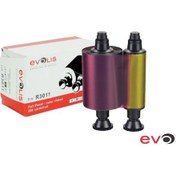 Resim Evolis R3011 Ribon Pebble Dualys 3011 Ymcko 5 Panel Renkli Ribon 