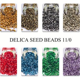 Resim 5g 1000 Adet 1.6mm Delica Boncuklar, DIY Bileklik ve Kolye Yapımı için Moda Aksesuarları & Boncuk Çeşitleri 