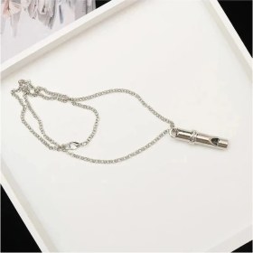 Resim Deprem Düdüğü Çelik Kolye - Lisinya 