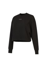 Resim New Balance Siyah Kadın Sweatshirt Wnc3419-siyah Siyah 