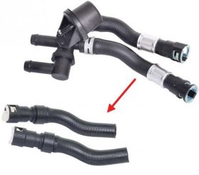 Resim KALORIFER HORTUMU PLASTIK PARCA HARAIC FORD TRANSIT V184 2.4TDCI IBRAS 19683 