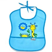Resim Nessiworld Poli Muşamba Küçük Mama Önlüğü 030 Mavi 