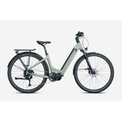 Resim Kron Zeon 28 Elektrikli Şehir Bisikleti 9V Hd 18 Parlak Bej - Yeşil- 