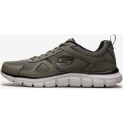 Resim Skechers Track- Scloric Erkek Haki Spor Ayakkabı 52631 Olbk 