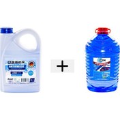 Resim Cem Kışlık Set Cam Suyu 5 Lt Antifrizli -20 Derece +mavi Antifriz3 Lt -37 Derece 