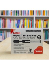 Resim Noki Beyaz Tahta Kalemi Siyah Renk 12 Adet Siyah 