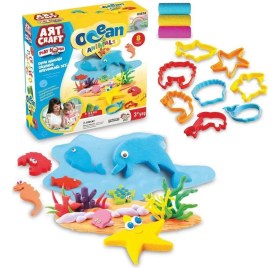 Resim MCM Group 03574 Dede, Okyanus Hayvanları Seti Oyun Hamuru 150 gr / +3 Yaş 