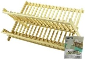 Resim LÜX AHŞAP BAMBU BULAŞIK - TABAKLIK TEZGAH ÜSTÜ 46X33CM (4989) 