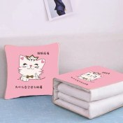 Resim Zhuque Üzerinde Logo Baskılı Ikisi Bir Arada Yastık Yorganı, Çok Fonksiyonlu Araba Kanepe Yastığı Yorganı (Yurt Dışından) 