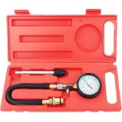 Resim Xiyu Shop 2 Adet Kit Tarzı Araba Motosiklet Basınç Göstergesi Test Kiti Benzinli Gaz Motoru Sıkıştırma Kaçak Teşhis Sıkıştırma Metre Alet Çantası (Yurt Dışından) 