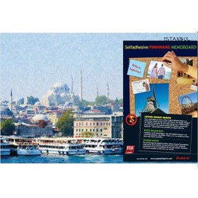 Resim Yapışkanlı Pano/İstanbul, Manzara 33X48 Cm. 