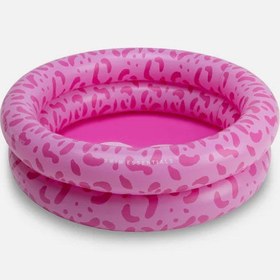 Resim Swim Essentials Pink Leopard Bebek Şişme Oyun ve Yüzme Havuzu 60cm 
