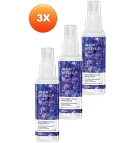 Resim Avon Lavender Calm Lavanta ve Misk Kokulu Vücut Spreyi 3 x 100 ML 