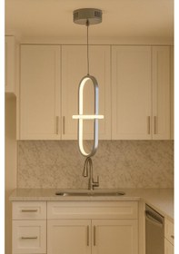 Resim Tt006-1-kr-byr Tt Ayd.beyazışık Minyon Tekli Krom Led Avi 