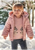 Resim Mayoral Kız Bebek Kapitone Mont Pembe 