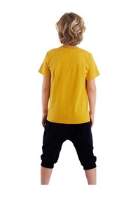 Resim Denokids Mshb&g Arslan Erkek Çocuk T-shirt Kapri Şort Takım Çok Renkli 