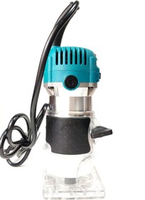 Resim Rolwal Profesyonel 530w Formika Traşlama Devir Ayarlı Freze Makinesi 