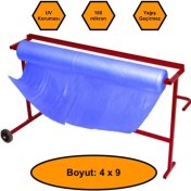 Resim 160 Micron Mavi Naylon Örtü, 4x9 Metre 