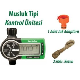 Resim Rain Bird 1zehtmr Musluk Tipi Kontrol Ünitesi 1 İstasyonlu, Teflon Ve Adaptör Seti 