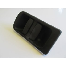 Resim Renault Master- 2- 04/10 Orta Kapı Dış Açma Kolu Siyah Sürgülü Kapı 