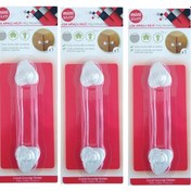 Resim Bebek Çocuk Güvenlik Dolap Çekmece Kilidi Güvenlik Seti-(Çok Amaçlı Kilit 3 Adet) Çok Renkli 