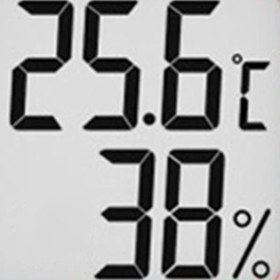 Resim Dijital Termometre Higrometre LCD Nem Ölçer Odası Elektronik Metre Ev Pembe 