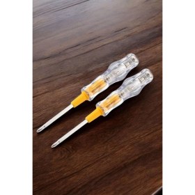 Resim Aesco Kontrol Kalemi Nikel Kaplama Çift Başlıklı Test Cihazı - Lisinya 