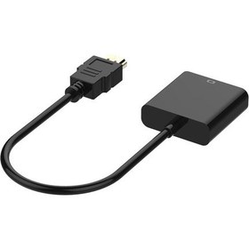 Resim 3C Store HDMI Uyumlu - VGA Adaptör Kablosu HDMI Uyumlu - VGA 1080P Video Dönüştürücü Dijitalden Analoga Dizüstü Projektör Için (Yurt Dışından) 