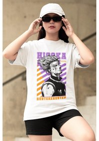 Resim Hunter X Hunter Hisoka Beyaz Tişört 