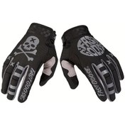 Resim Xuweiwei Grey M Motocross Racing Eldivenleri Moto Bmx Atv Mtb Motorcycle Mountain Bike Gloves 