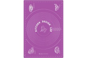 Resim Feyza Design 2'li Mor ve Kırmızı Silikon Hamur Açma ve Fırın Eldiveni Seti 