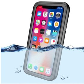 Resim Apple iPhone X Uyumlu Kılıf 1-1 Su Geçirmez Kılıf 