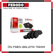 Resim Honda Civic Fc5 2017-2021 Ferodo Ön Fren Balata Takımı Ferodo Balata Disk UP1837188 100 Orijinal Garantili Faturalı