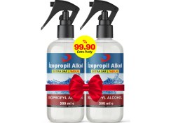 Resim Dolar Kimya Saf Ipa Izopropıl Alkol (Sprey Başlıklı,ipa) - 2 x 500 ml 