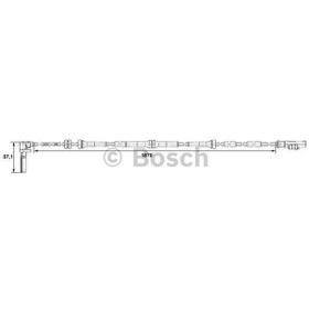 Resim DEVIR SENSOR ON SOL ALFA 156 97 05 147 3.2GTA 03-GT 1.8TS 3.2GTA 03-1.9JTD 03-08-2.0JTS 03-06- BOSCH 0265007487 