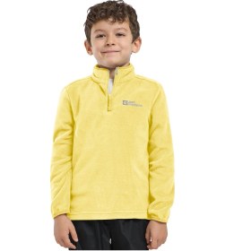 Resim Jack Wolfskın Jack Wolfskin Taunus Halfzip Unisex Çocuk Sarı Polar M0064 Sarı 