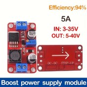 Resim 2 Adet XL6019 5A DC-DC Yükseltme Güç Modülü Yüksek Güç Akımı 3V-40V'den 5V-45V'ye Ayarlanabilir Çıkışlı DC-DC Voltaj Dönüştürücü 