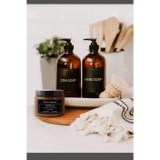 Resim Lyn Home & Decor 2'li Amber Mutfak Için Siyah Etiketli Şişe 250 ml 