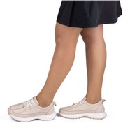 Resim TwoEgoist Kadın Hakiki Deri Günlük Spor Yürüyüş Ayakkabısı / Sneakers 