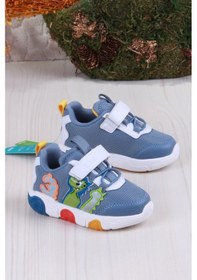 Resim Vicco 346.p25y.160 Kot Number Işıklı Erkek Çocuk Ayakkabı Kot Mavı 