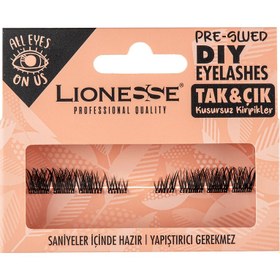 Resim Lionesse Tak & Çık Takma Kirpik NE-801 - Gratis 