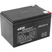 Resim Gdjn Jn12v14 12 Volt - 14 Amper Elektrikli Bisiklet Aküsü 150 X 95 X 98 Mm 