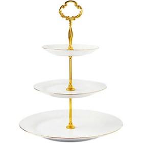 Resim Cristina Re 3 Katlı Kek Standı 