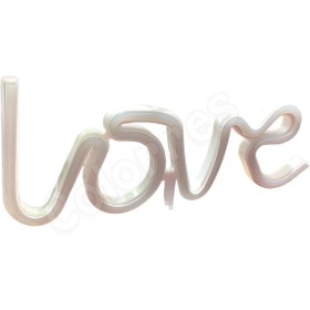 Resim Love Neon Masa Lambası 